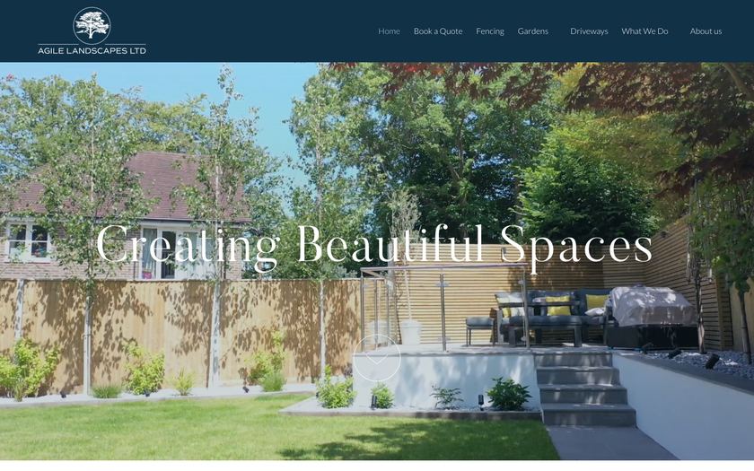The Agile Landscapes website